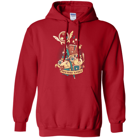 Sweatshirts Red / Small Another world Pullover Hoodie