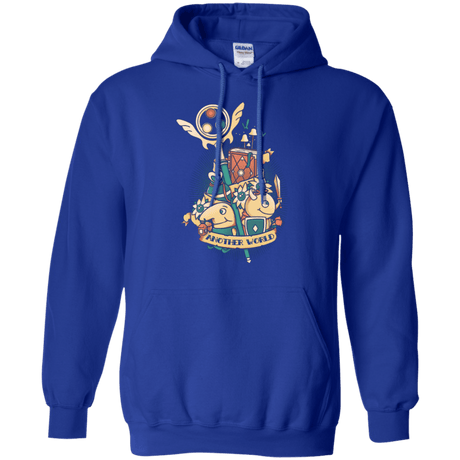 Sweatshirts Royal / Small Another world Pullover Hoodie