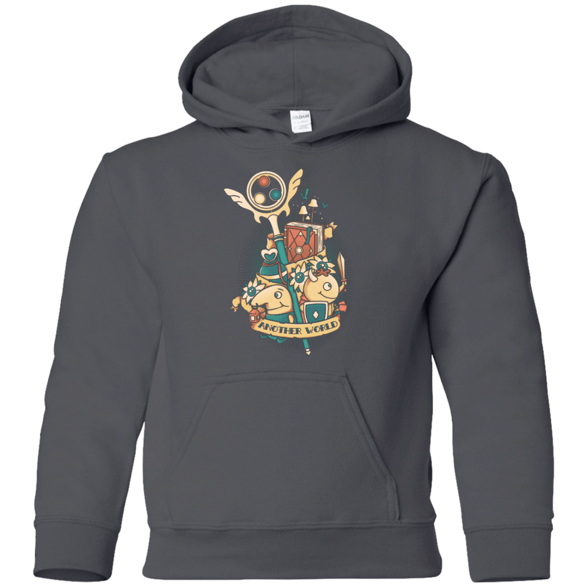 Sweatshirts Charcoal / YS Another world Youth Hoodie