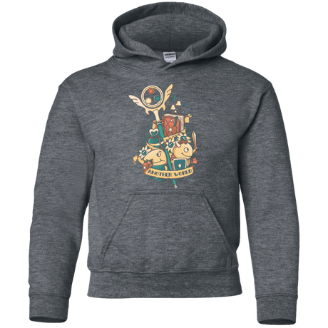 Sweatshirts Dark Heather / YS Another world Youth Hoodie