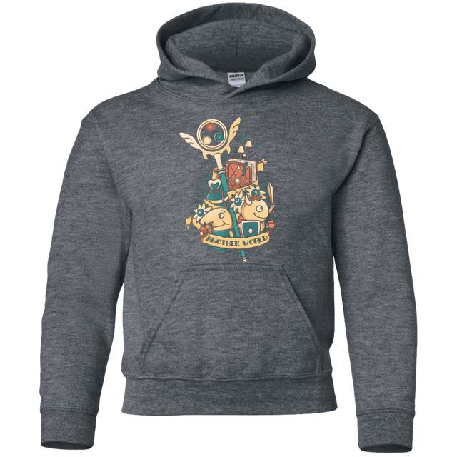 Sweatshirts Dark Heather / YS Another world Youth Hoodie