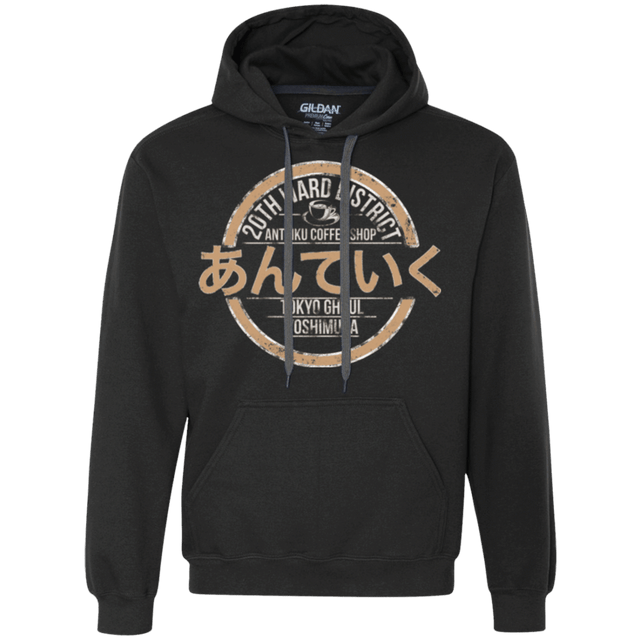 Sweatshirts Black / Small Anteiku coffee shop Premium Fleece Hoodie