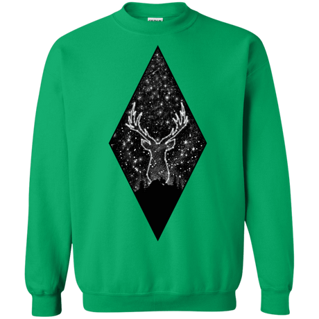 Sweatshirts Irish Green / S Antler Stars Crewneck Sweatshirt