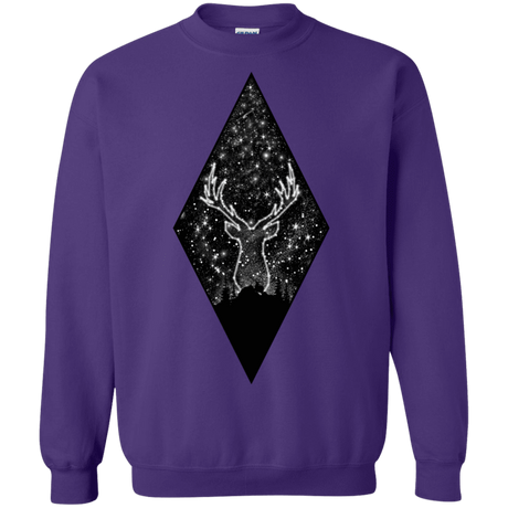 Sweatshirts Purple / S Antler Stars Crewneck Sweatshirt