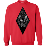 Sweatshirts Red / S Antler Stars Crewneck Sweatshirt