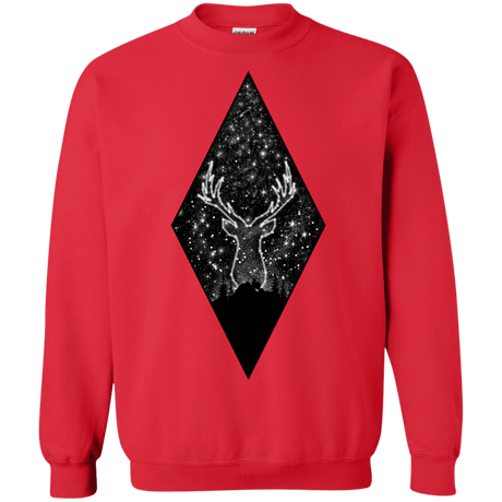 Sweatshirts Red / S Antler Stars Crewneck Sweatshirt