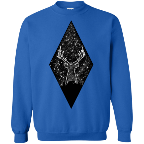 Sweatshirts Royal / S Antler Stars Crewneck Sweatshirt