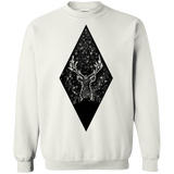 Sweatshirts White / S Antler Stars Crewneck Sweatshirt