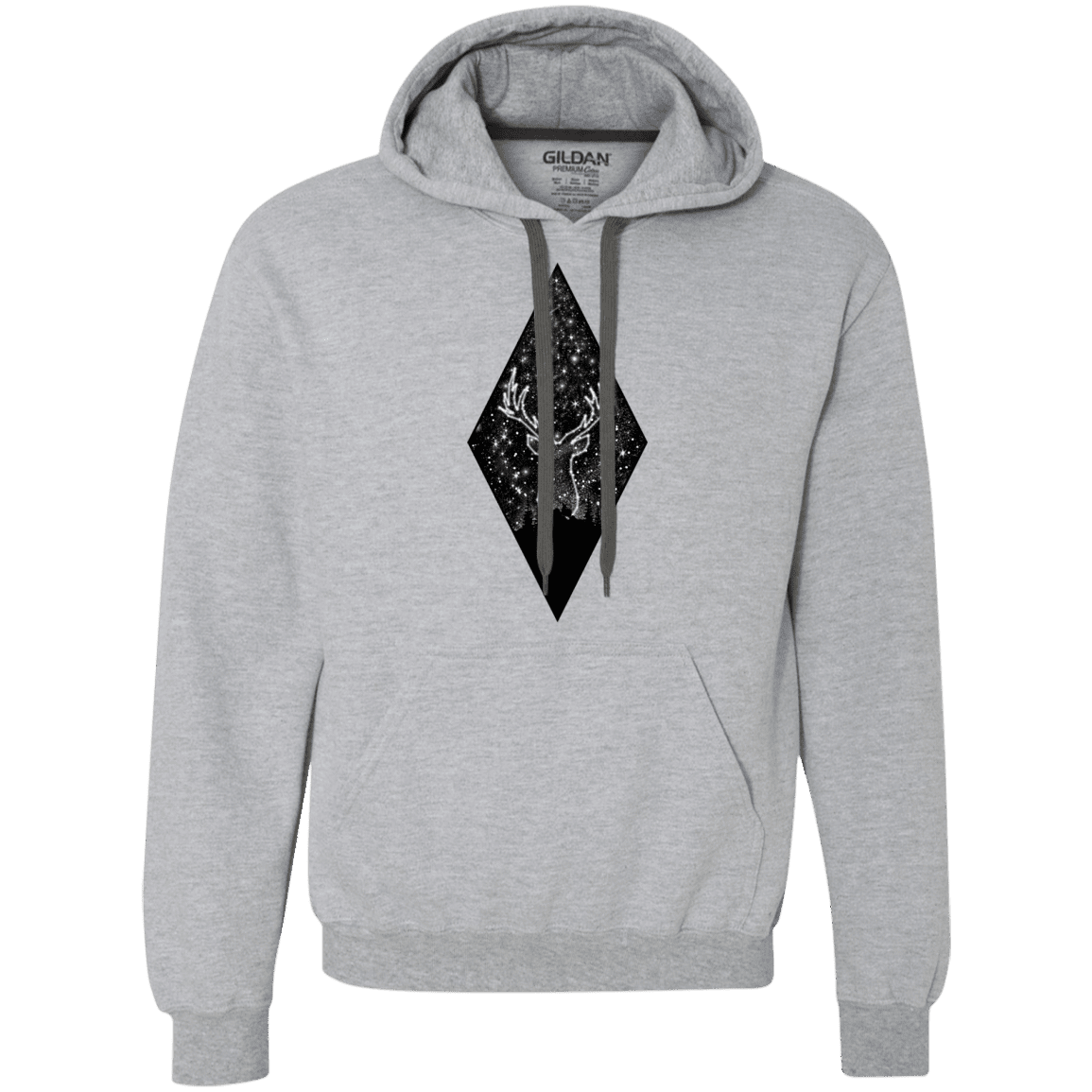 Sweatshirts Sport Grey / S Antler Stars Premium Fleece Hoodie