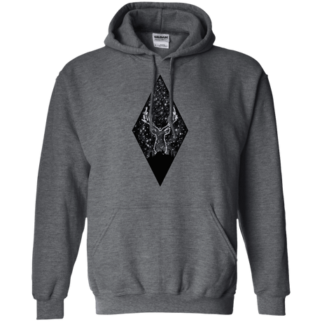 Sweatshirts Dark Heather / S Antler Stars Pullover Hoodie