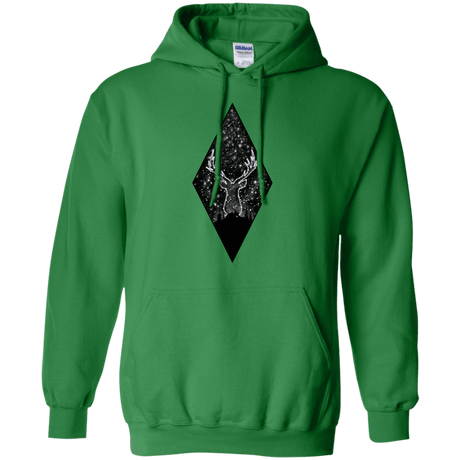 Sweatshirts Irish Green / S Antler Stars Pullover Hoodie