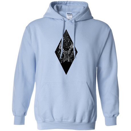 Sweatshirts Light Blue / S Antler Stars Pullover Hoodie