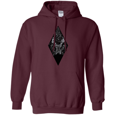 Sweatshirts Maroon / S Antler Stars Pullover Hoodie