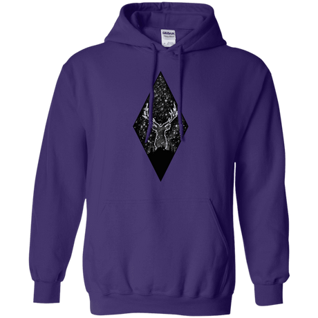 Sweatshirts Purple / S Antler Stars Pullover Hoodie