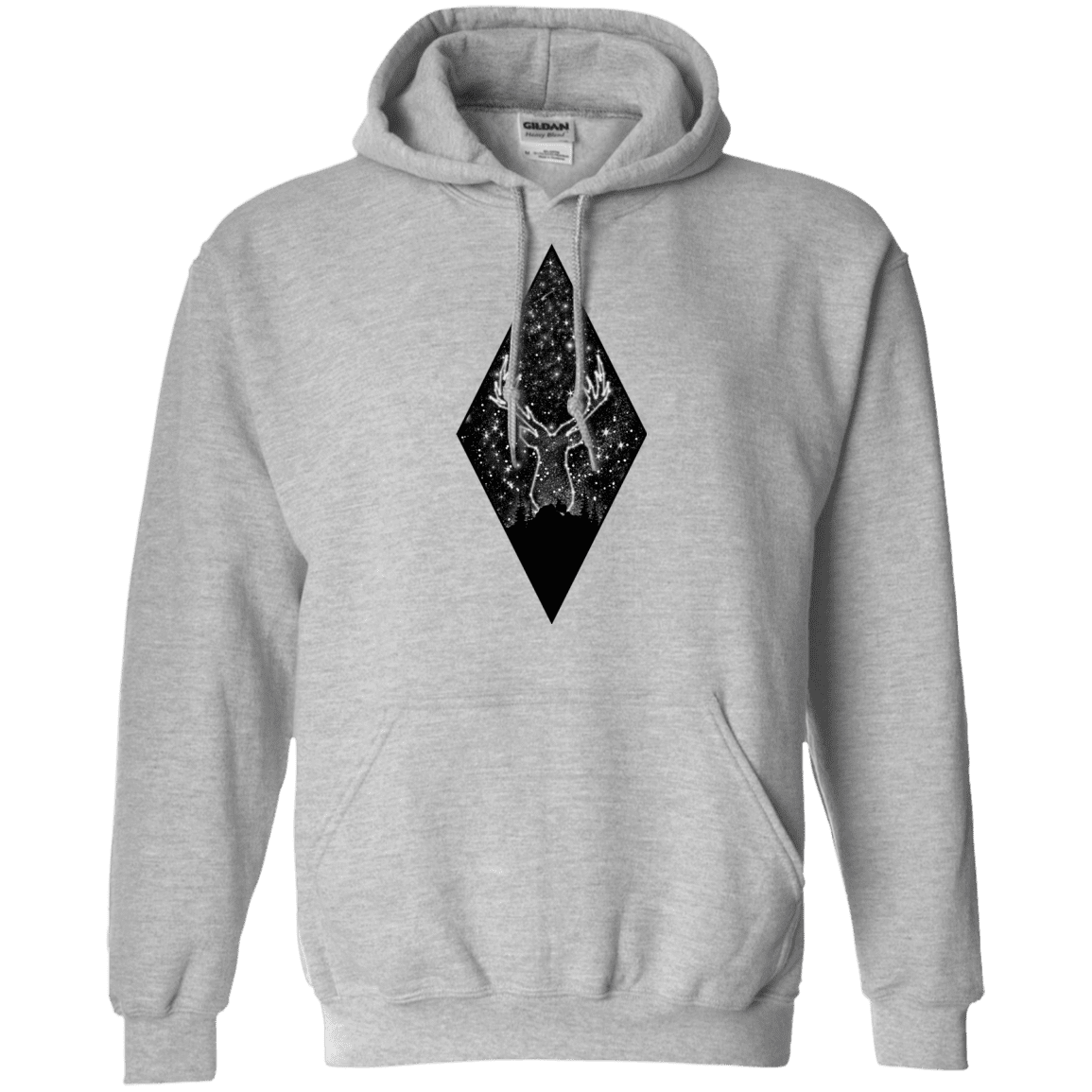 Sweatshirts Sport Grey / S Antler Stars Pullover Hoodie