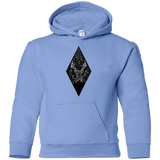 Sweatshirts Carolina Blue / YS Antler Stars Youth Hoodie