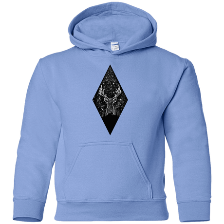 Sweatshirts Carolina Blue / YS Antler Stars Youth Hoodie