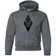 Sweatshirts Dark Heather / YS Antler Stars Youth Hoodie