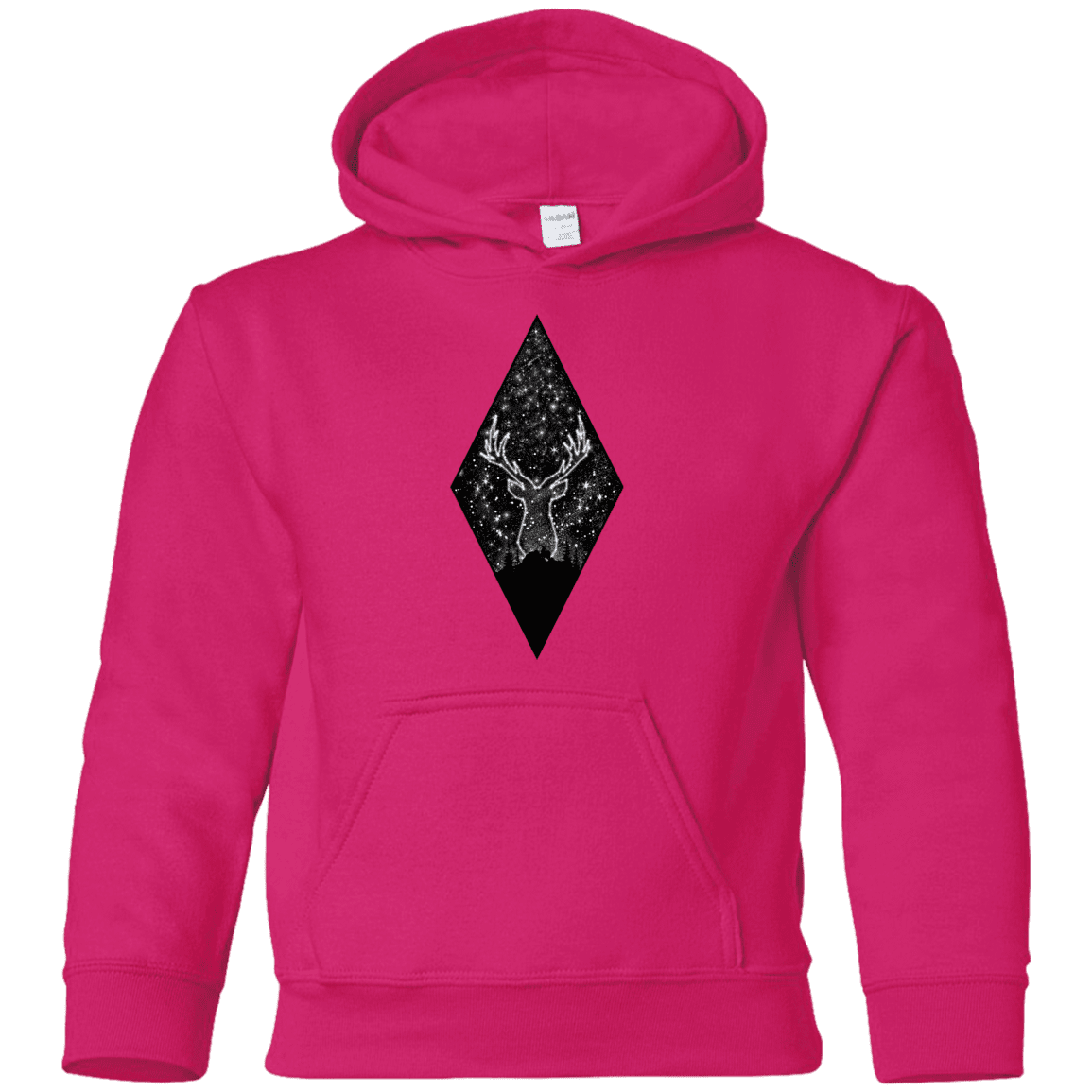 Sweatshirts Heliconia / YS Antler Stars Youth Hoodie