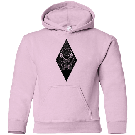 Sweatshirts Light Pink / YS Antler Stars Youth Hoodie