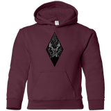 Sweatshirts Maroon / YS Antler Stars Youth Hoodie