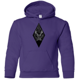 Sweatshirts Purple / YS Antler Stars Youth Hoodie