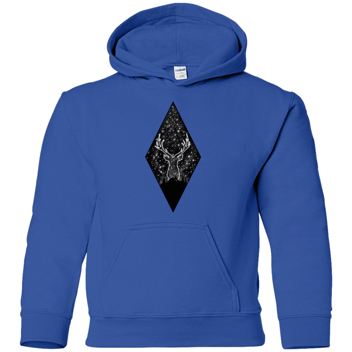Sweatshirts Royal / YS Antler Stars Youth Hoodie