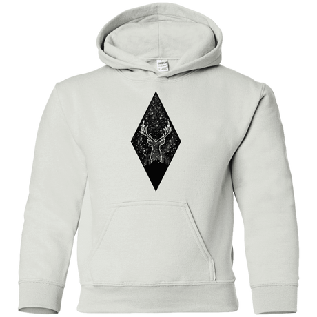 Sweatshirts White / YS Antler Stars Youth Hoodie