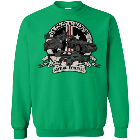 Sweatshirts Irish Green / Small Anytime Anywhere Crewneck Sweatshirt
