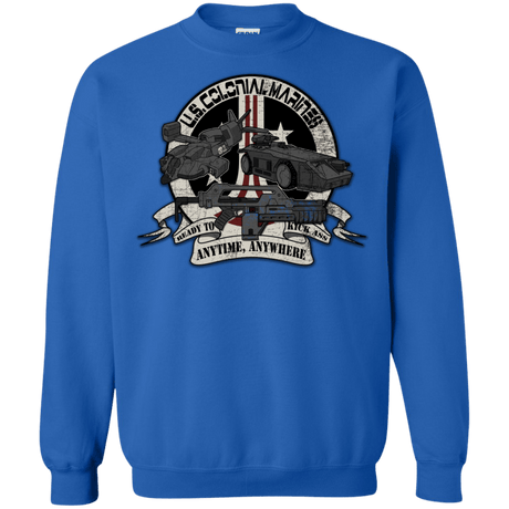 Sweatshirts Royal / Small Anytime Anywhere Crewneck Sweatshirt