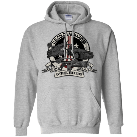 Sweatshirts Sport Grey / Small Anytime Anywhere Pullover Hoodie