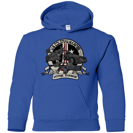 Sweatshirts Royal / YS Anytime Anywhere Youth Hoodie