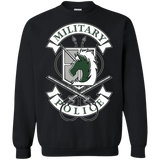 Sweatshirts Black / S AoT Military Police Crewneck Sweatshirt