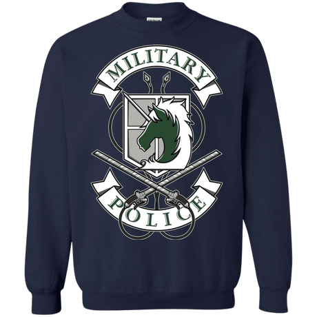 Sweatshirts Navy / S AoT Military Police Crewneck Sweatshirt