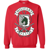 Sweatshirts Red / S AoT Military Police Crewneck Sweatshirt