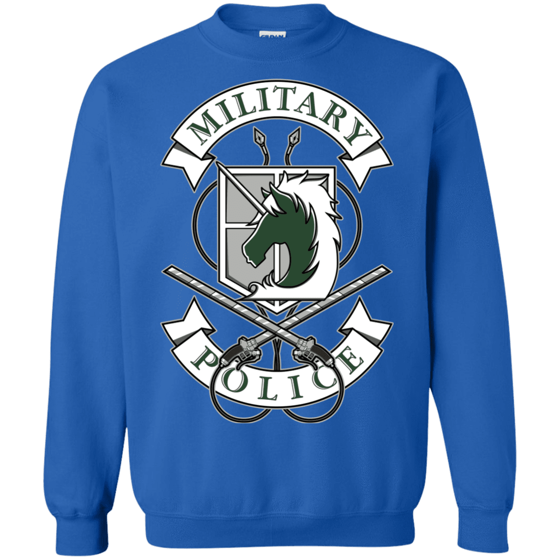Sweatshirts Royal / S AoT Military Police Crewneck Sweatshirt