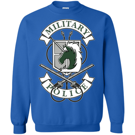 Sweatshirts Royal / S AoT Military Police Crewneck Sweatshirt