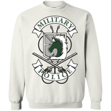 Sweatshirts White / S AoT Military Police Crewneck Sweatshirt