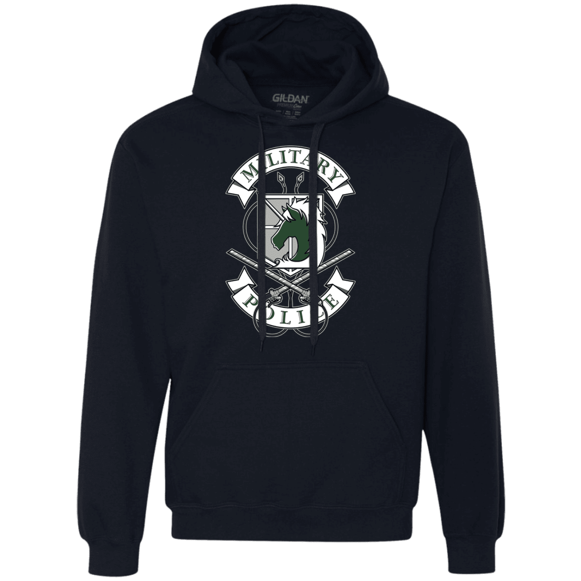 Sweatshirts Navy / S AoT Military Police Premium Fleece Hoodie