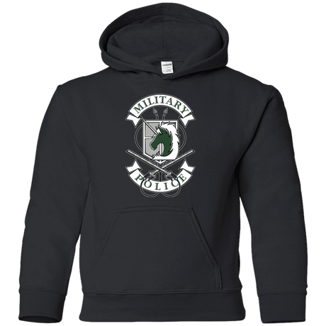 Sweatshirts Black / YS AoT Military Police Youth Hoodie