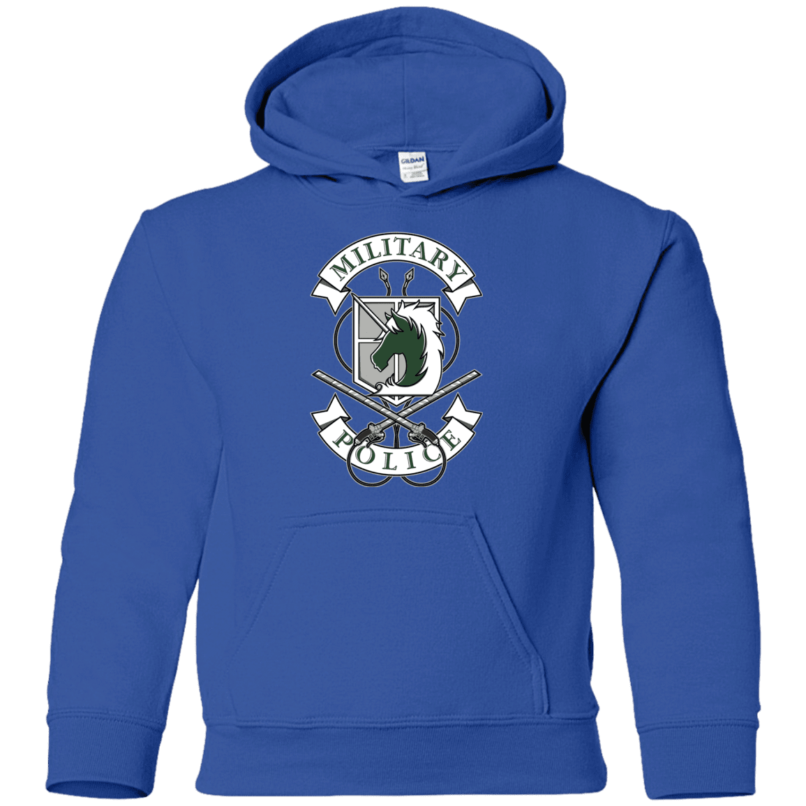 Sweatshirts Royal / YS AoT Military Police Youth Hoodie
