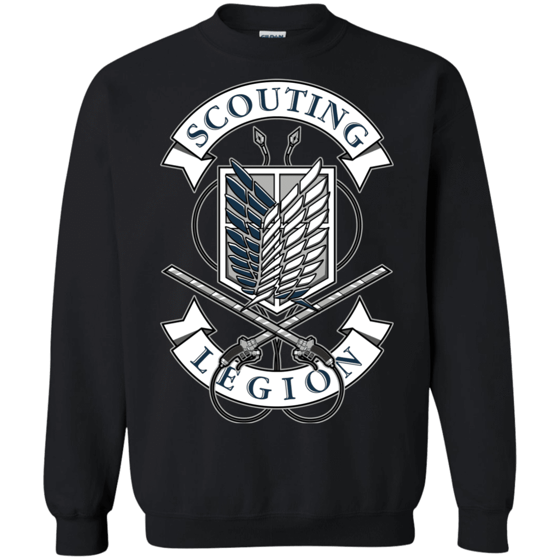 Sweatshirts Black / S AoT Scouting Legion Crewneck Sweatshirt