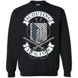 Sweatshirts Black / S AoT Scouting Legion Crewneck Sweatshirt
