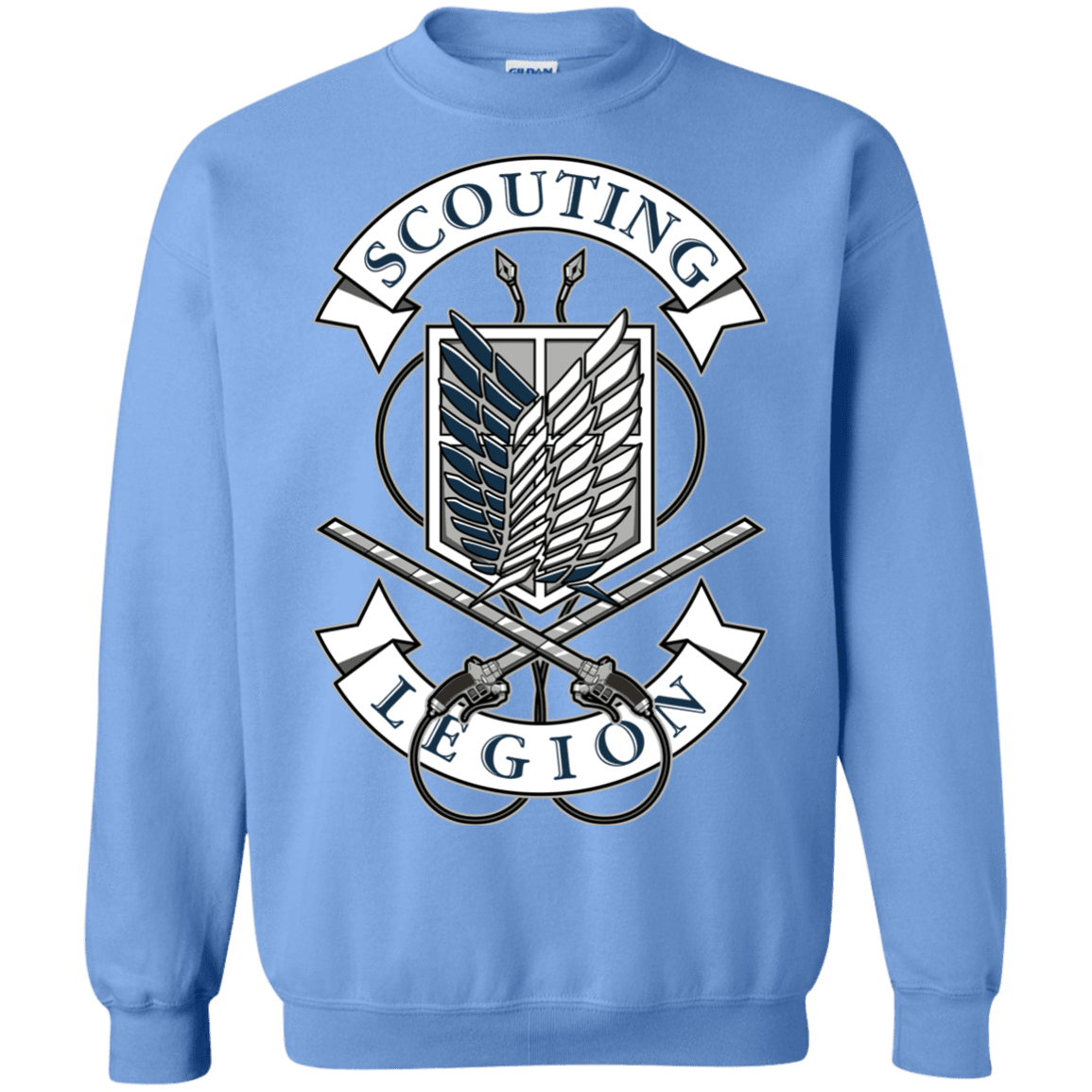 AoT Scouting Legion Crewneck Sweatshirt Pop Up Tee