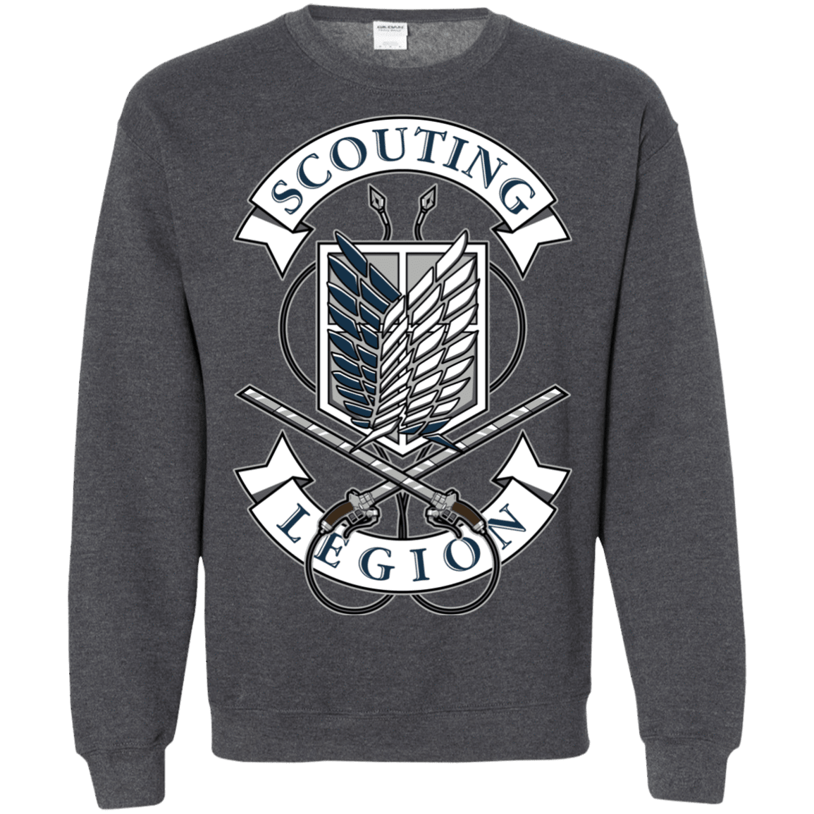 Sweatshirts Dark Heather / S AoT Scouting Legion Crewneck Sweatshirt