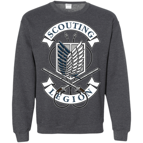 Sweatshirts Dark Heather / S AoT Scouting Legion Crewneck Sweatshirt