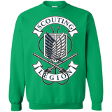 Sweatshirts Irish Green / S AoT Scouting Legion Crewneck Sweatshirt