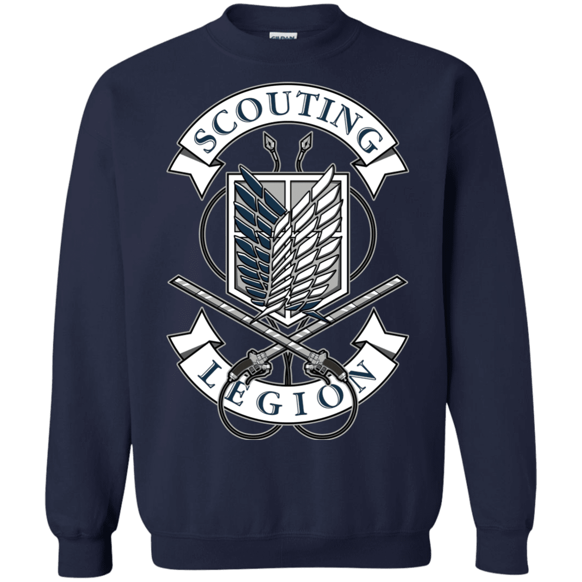 Sweatshirts Navy / S AoT Scouting Legion Crewneck Sweatshirt