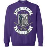 Sweatshirts Purple / S AoT Scouting Legion Crewneck Sweatshirt