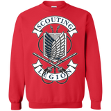 Sweatshirts Red / S AoT Scouting Legion Crewneck Sweatshirt